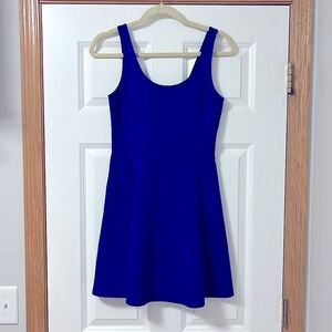 Divided blue dress, size 8